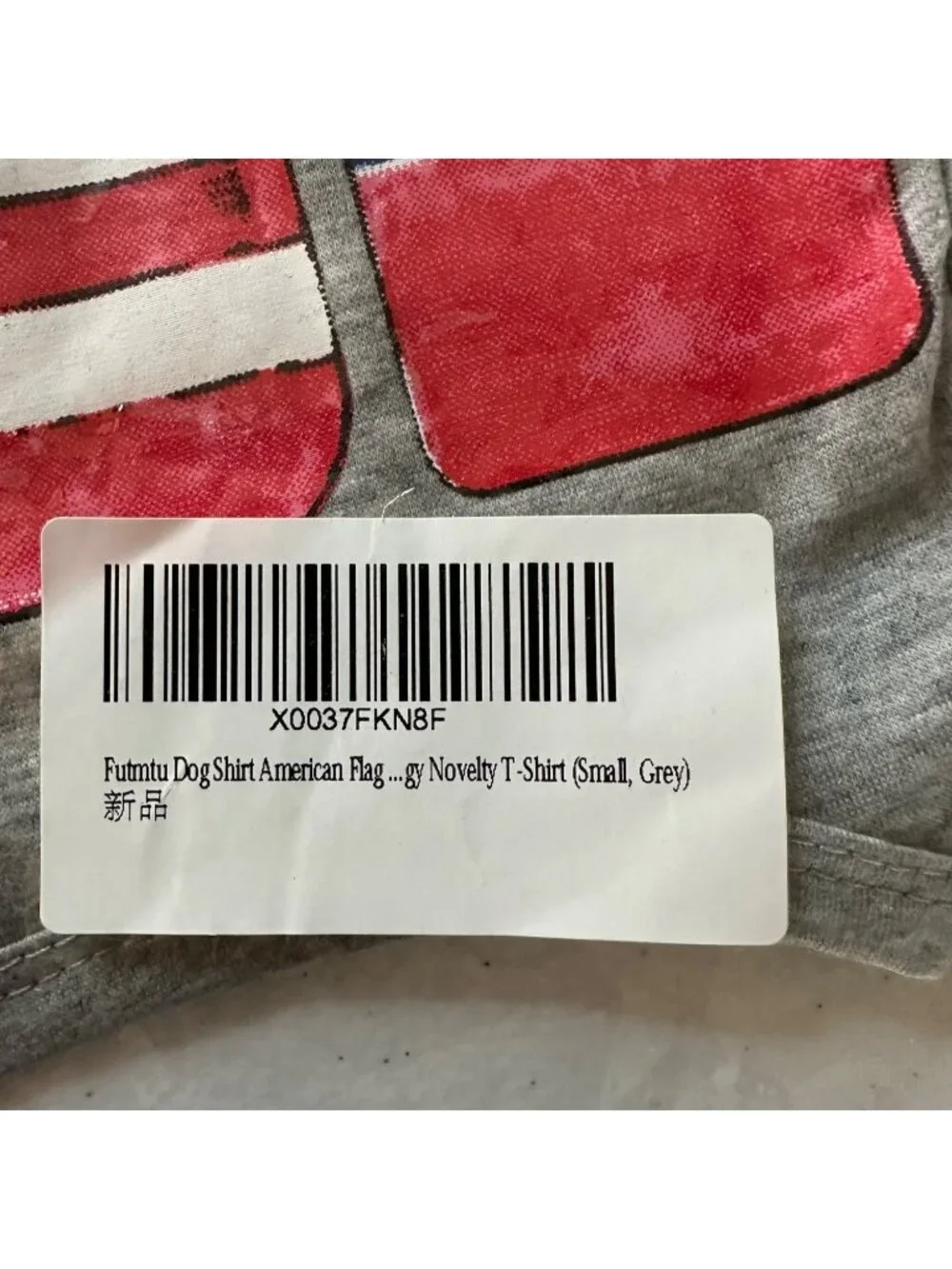 Small Dog Shirt With American Flag Popsicles Patriotic Pet Outfit Fourth of July